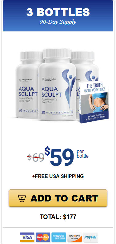 Aqua Sculpt $59/bottle
