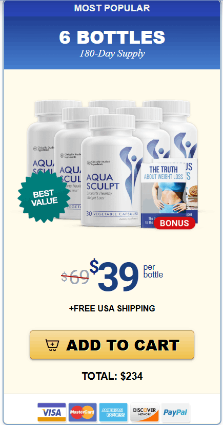 Aqua Sculpt $39/bottle